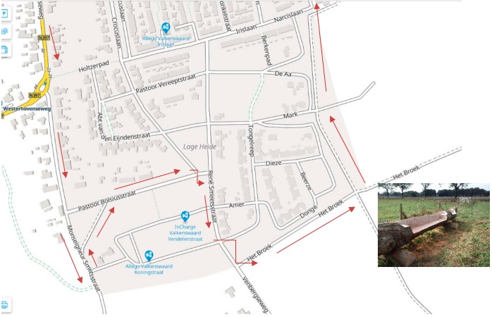 Plattegrond Lage Heid